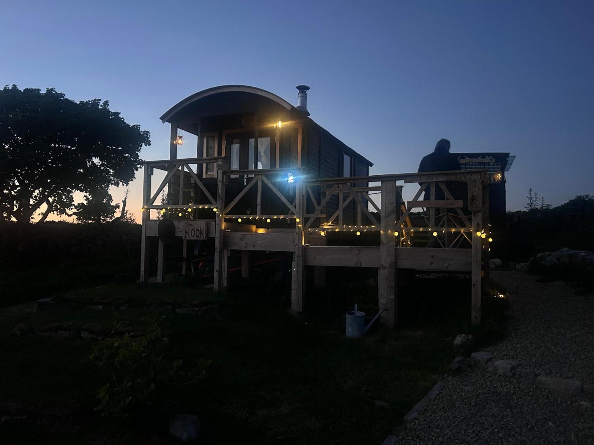 The Creevy Cabin Ballure エクステリア 写真